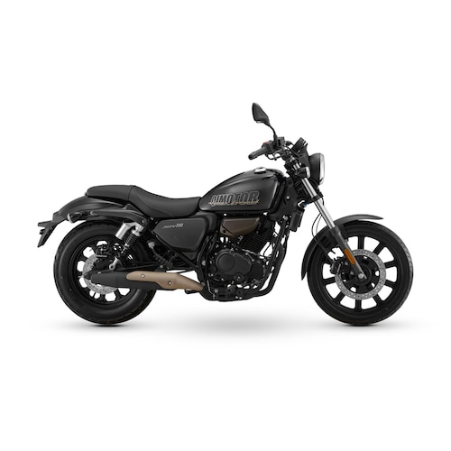 Motocicleta Chopper Qjmotor Srv 200 2025 Negro