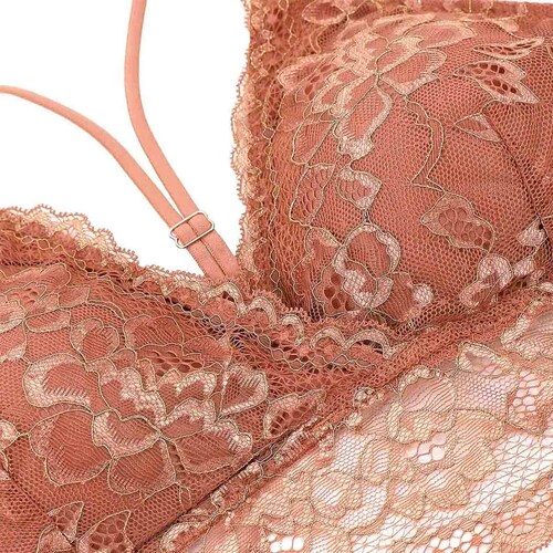 Bralette con Copas Removibles Couture