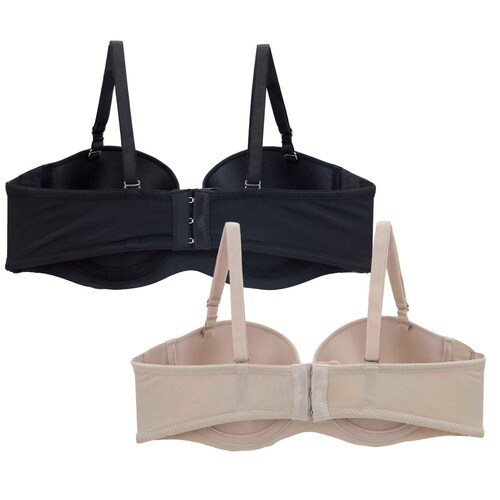 2Pack de Brasier Balconette con Varilla Couture