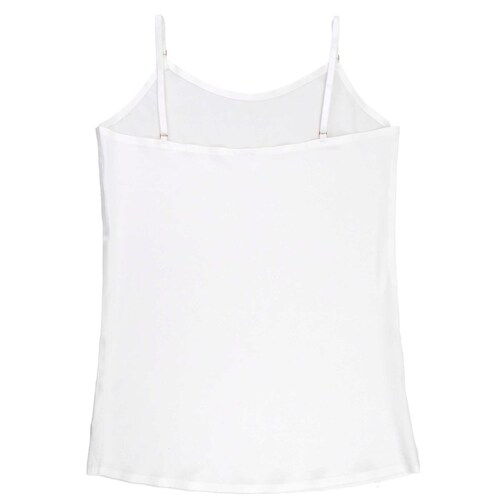 Camisa Satinada con Tirantes Couture