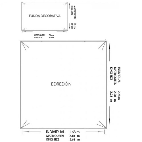 Paquete de Cama Matrimonial/queen Size Azul Marino Polo One By Inbed