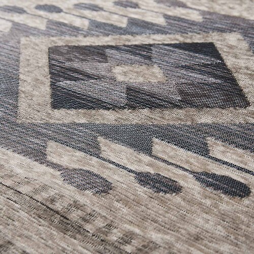 Tapete Funcional Asteca Beige/azul Home & Details 200X250 Cm