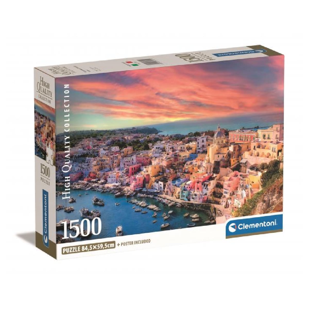 Rc 1,500 Piezas Hqc Pintoresca Isla de Procida