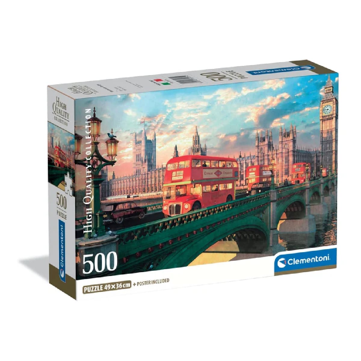 Rc 500 Piezas Compacto Hqc Puente de Westminster
