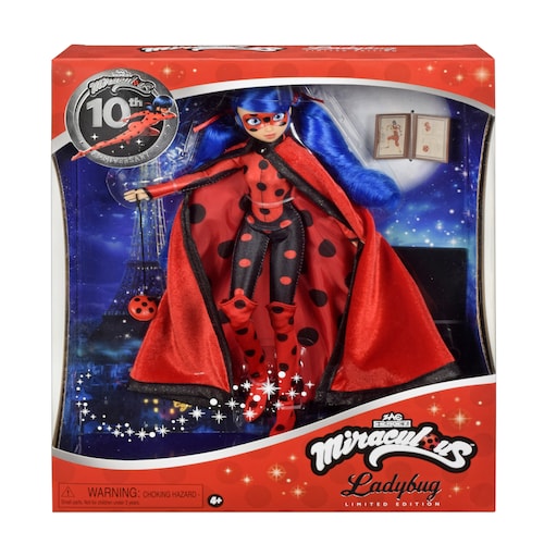 Miraculous Muñeca Fashion Doll 10 Aniversario Bandai