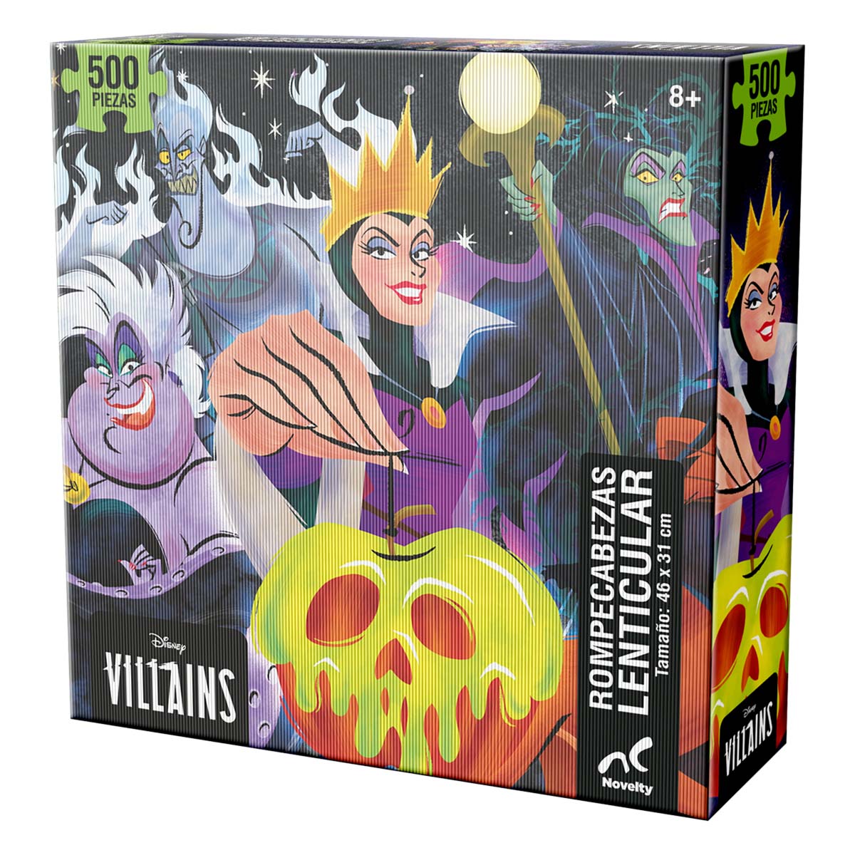 Rc Lenticular Grande Villanos 500 Pzs