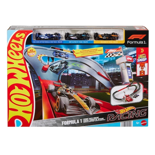 Hot Wheels Racing Pista de Juguete Carrera Sprint Mattel