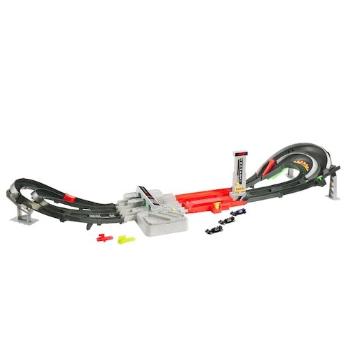 Hot Wheels Racing Pista de Juguete Grand Prix Mattel