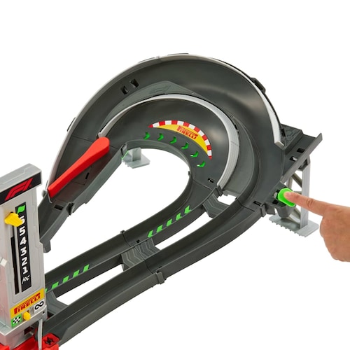 Hot Wheels Racing Pista de Juguete Grand Prix Mattel