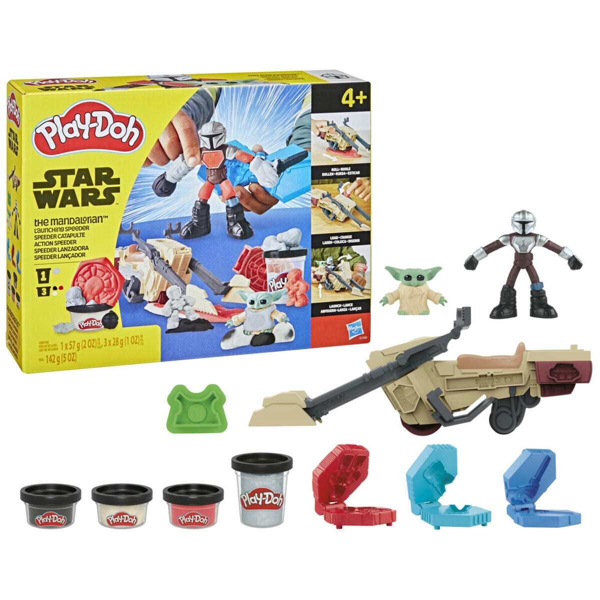 Play-Doh Set de Juego Star Wars Speeder Lanzadora Hasbro