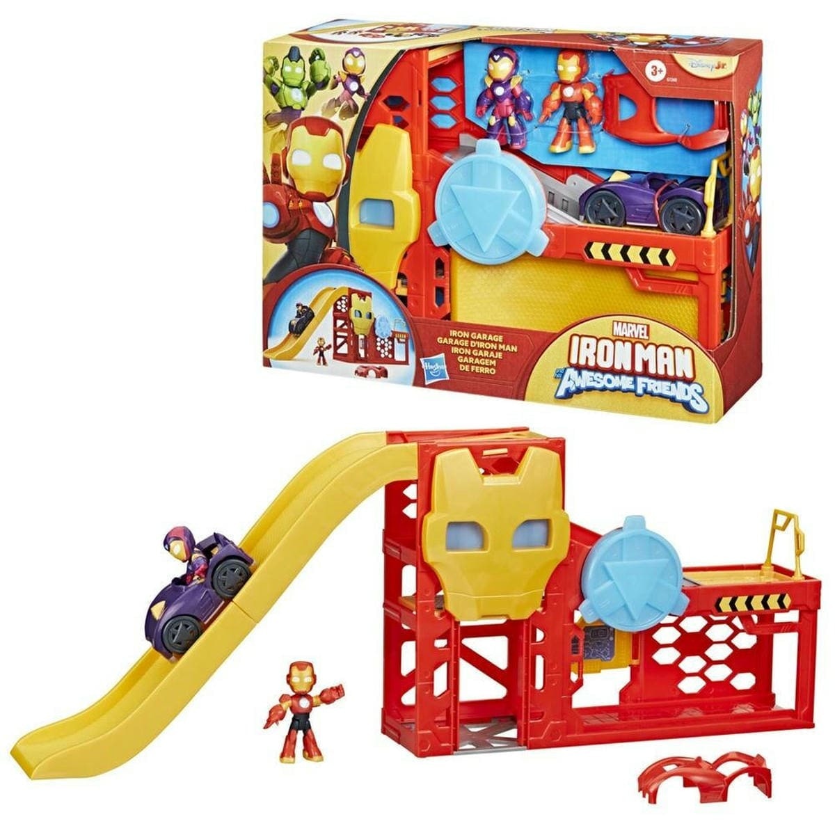 Marvel Set de Juego Iron Garaje Hasbro