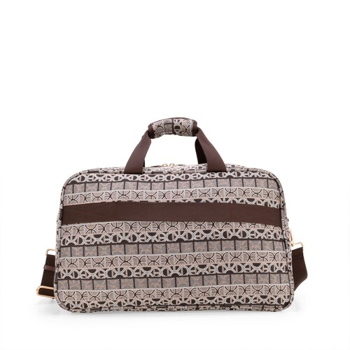 Duffle Bag Cloe Tafreli Multicolor-Rosa