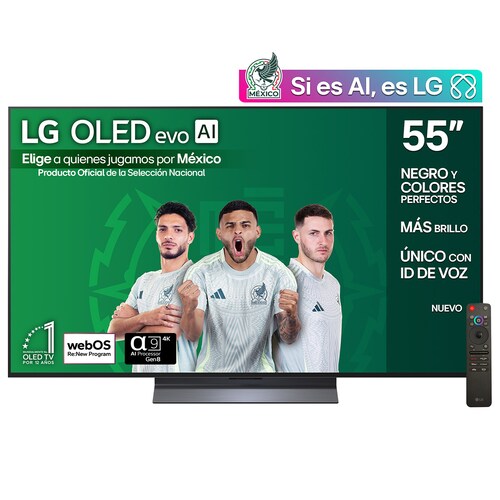 Pantalla LG 55 Pulgadas Oled Evo Ai C5 4K Smart Tv