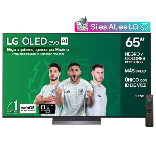 Pantalla LG 65 Pulgadas Oled Evo Ai C5 4K Smart Tv