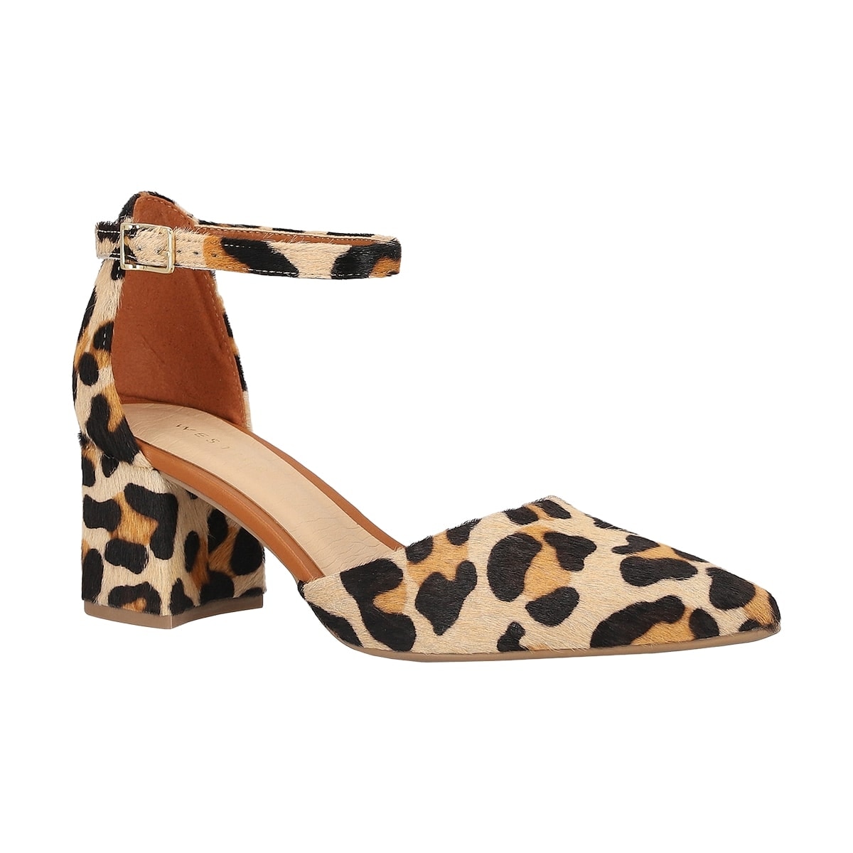 Escarpins Westies à Talons Aiguilles – Imprimé Léopard Métallique, Pointure 8, Occasion Très Bon état