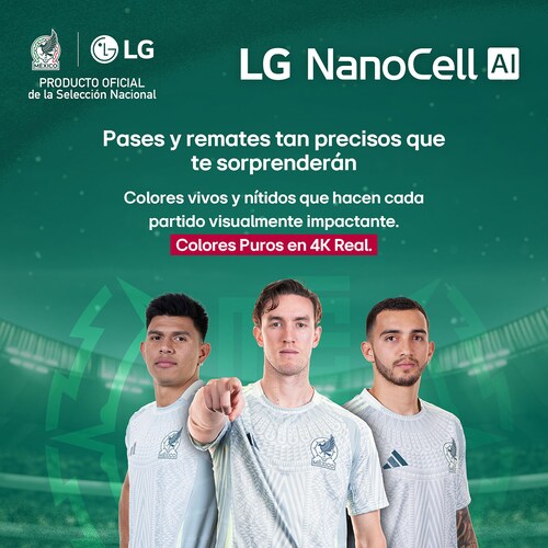 Pantalla LG 55 Pulgadas 4K Smart Tv Nanocell Ai Nano80