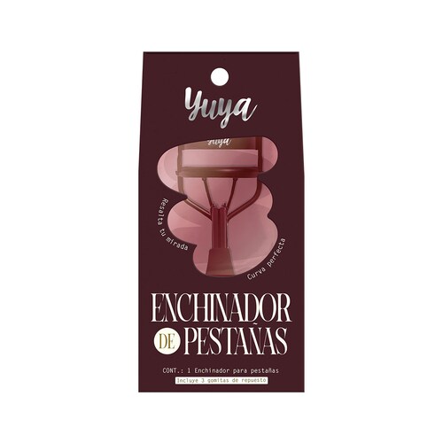 Enchinador de Pestañas Borgoña Yuya