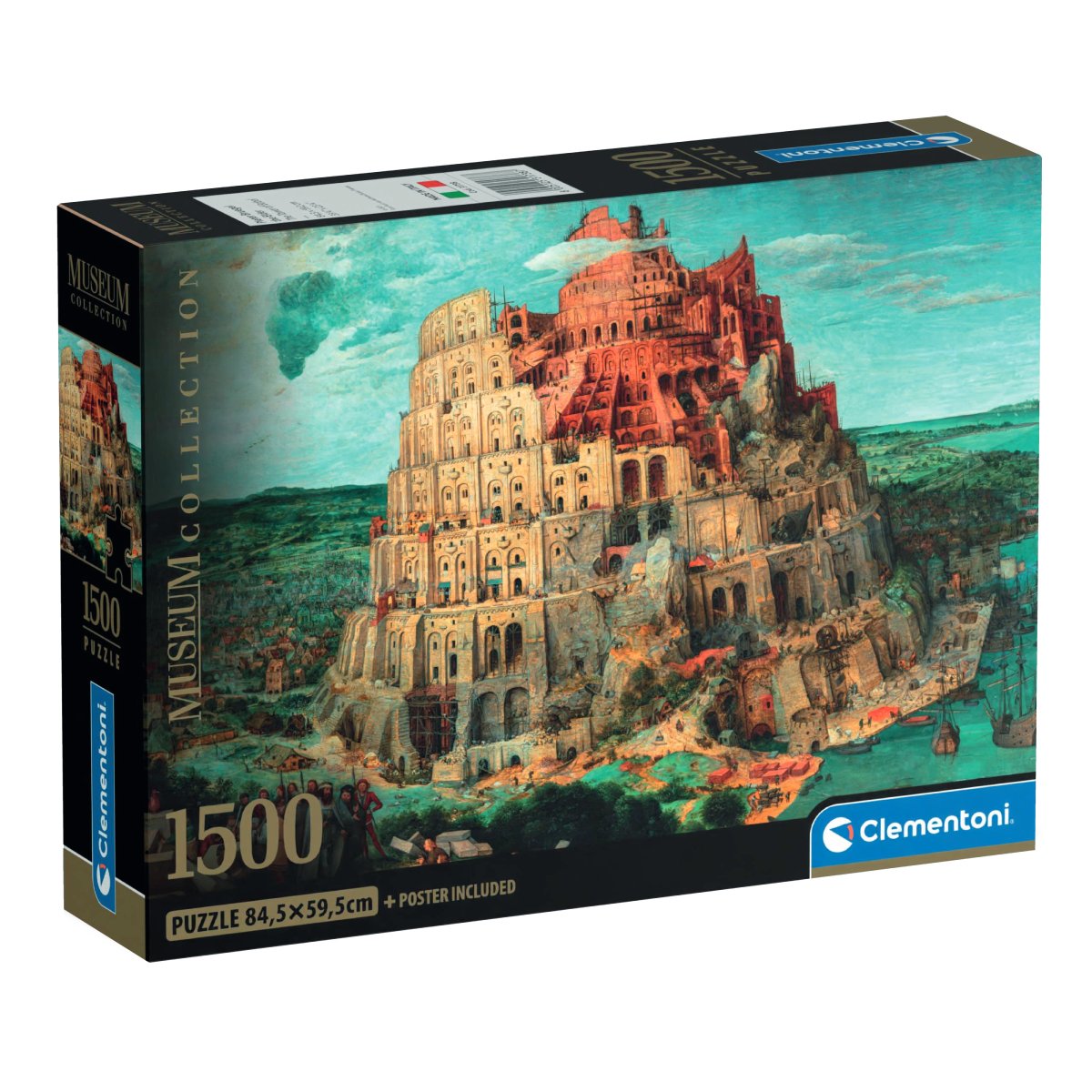 Rompecabezas Clementoni 1500 Piezas Museo Torre Babel
