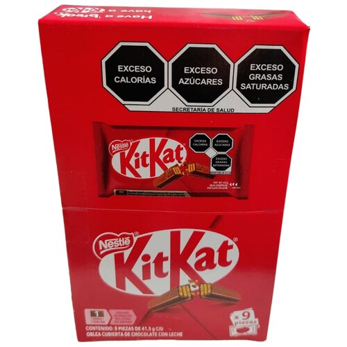 Chocolate Kit Kat Nestlé 9X41.5 G