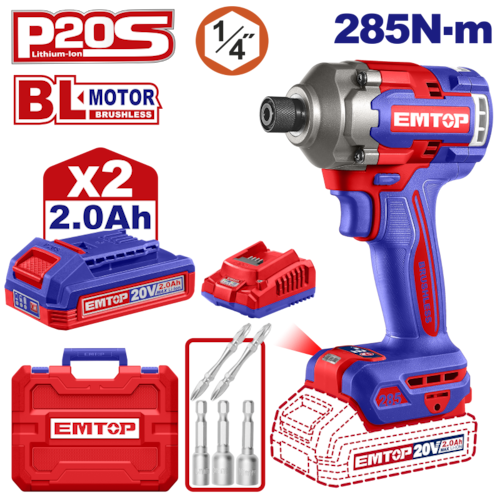 Atornillador de Impacto 14 285 Nm Inal Mbrico