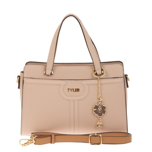 Bolso Satchel Tyler Rosa para Mujer
