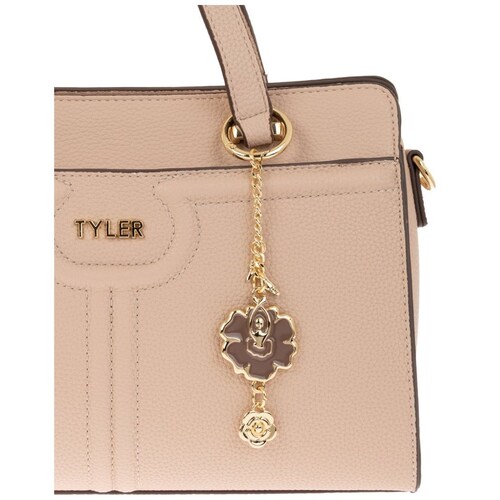 Bolso Satchel Tyler Rosa para Mujer