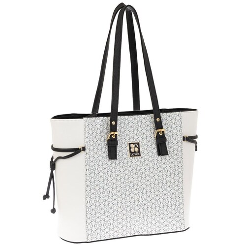 Bolso Tote Lover Gris/negro para Mujer