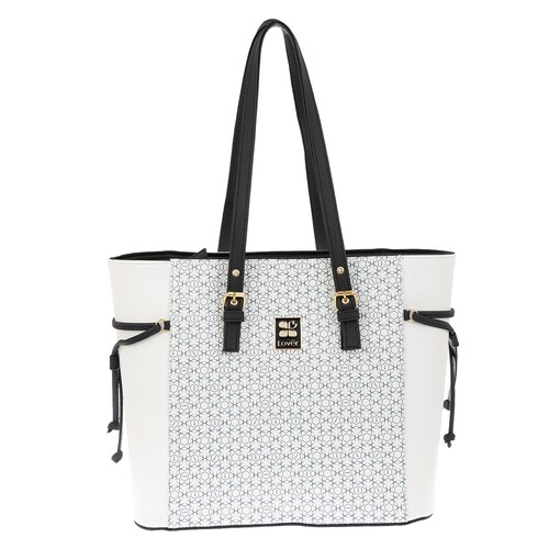 Bolso Tote Lover Gris/negro para Mujer