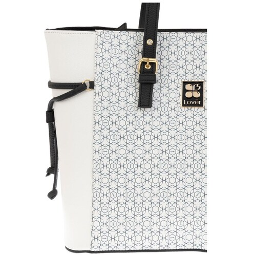 Bolso Tote Lover Gris/negro para Mujer