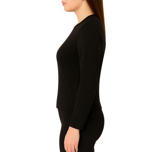 Camiseta Super Felpa Cuello Redondo Oscar Hackman para Mujer.