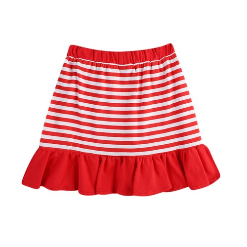 Falda Lady Bug con Olan para Niña