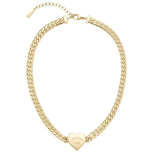 Collar Love My Croc Acero para Mujer