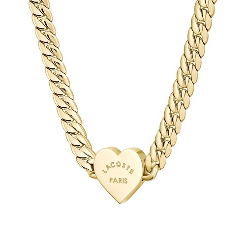 Collar Love My Croc Acero para Mujer