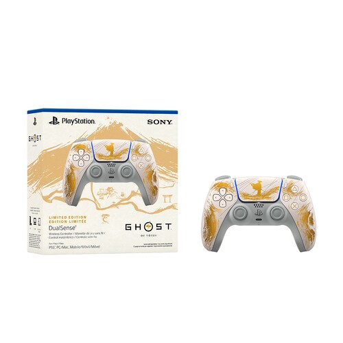 Control Inalámbrico Dualsense - Edición Limitada Oro de Ghost Of Yōtei