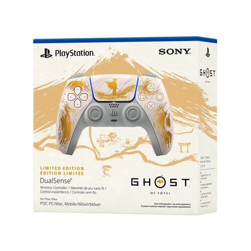 Control Inalámbrico Dualsense - Edición Limitada Oro de Ghost Of Yōtei