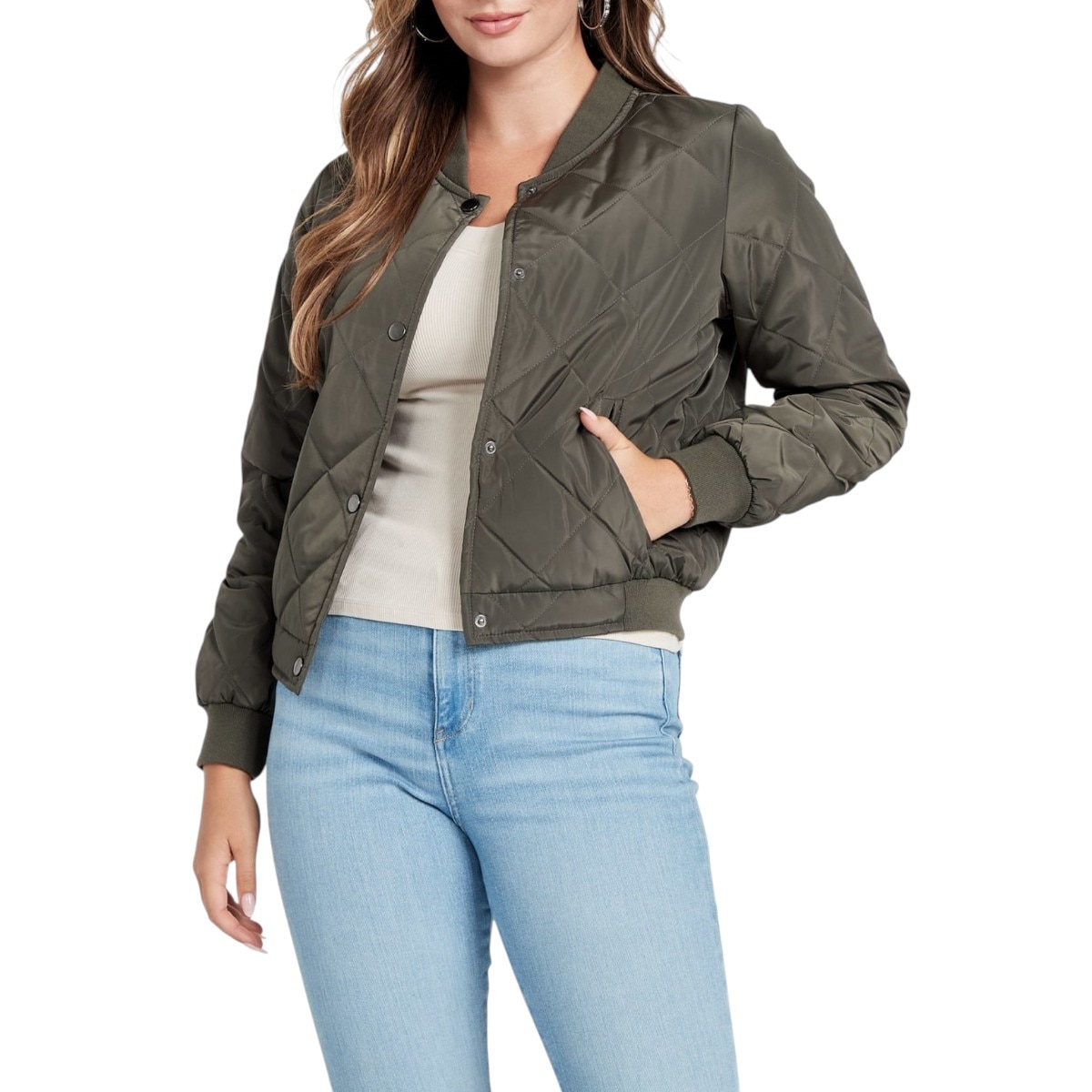 Chamarras Guess Mujer Hasta 35% de descuento ⭐ Sears
