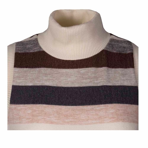 Vestido Recto Cuello Alto Sin Manga Doma para Mujer