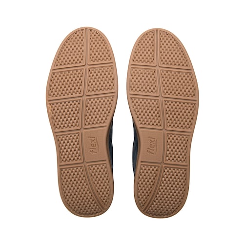 Sneaker Casual para Hombre, Color Azul Flexi