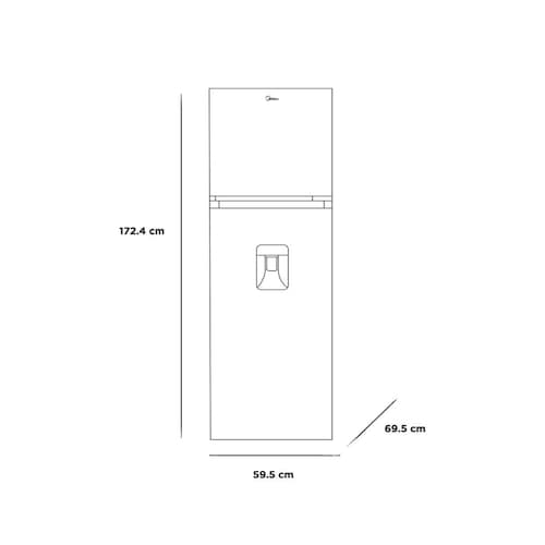 Ref Midea Cong Sup 12P Mdrt489Mtm46Wd Acero Invert