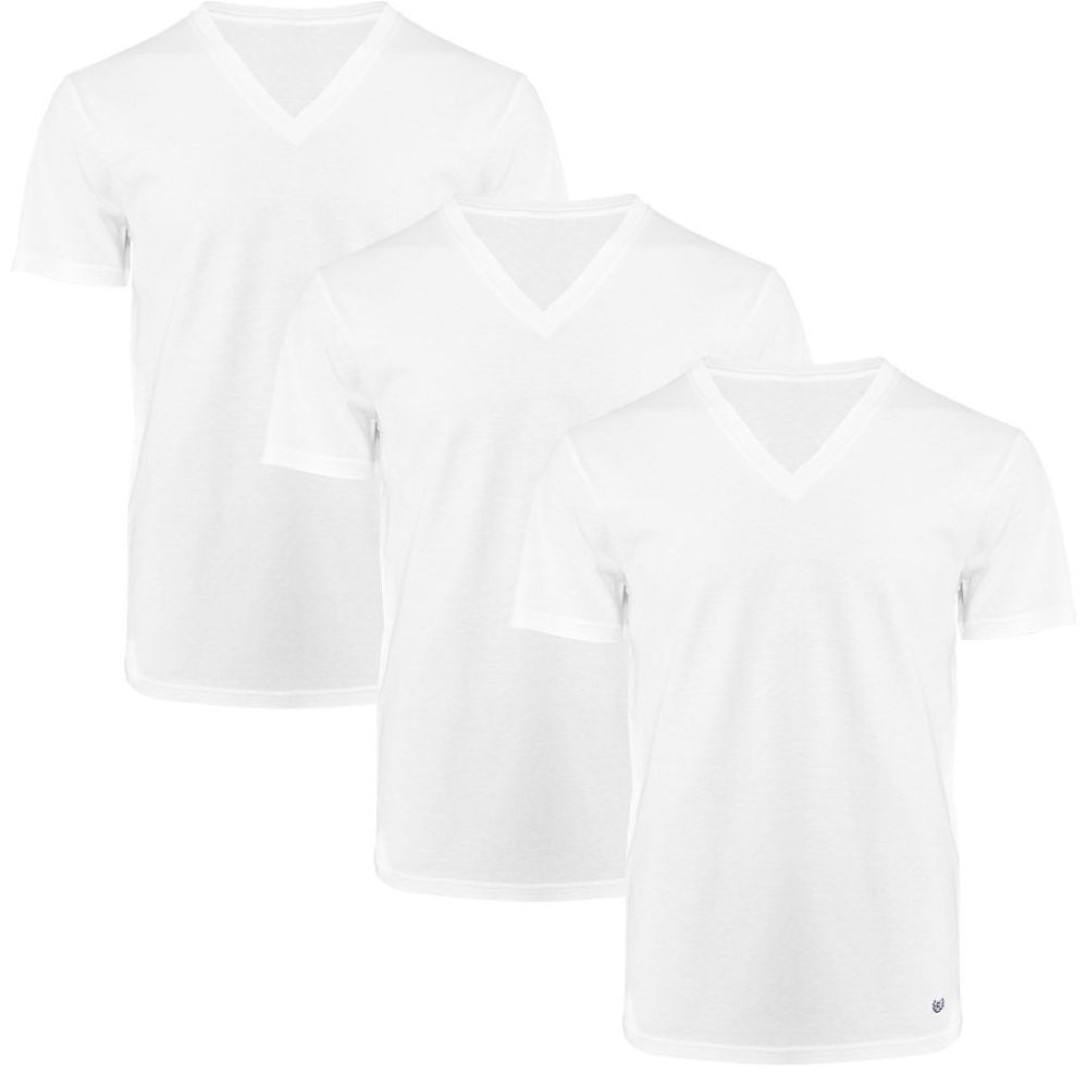 3 Pack Playeras Chaps Cuello V para Hombre