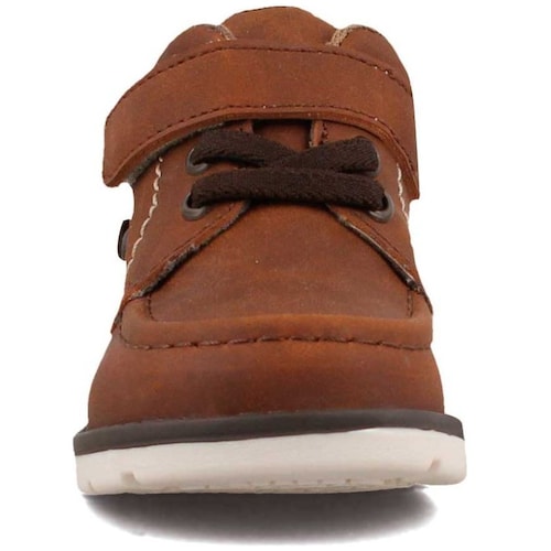 Botin con Velcro 14-17 Café Vavito