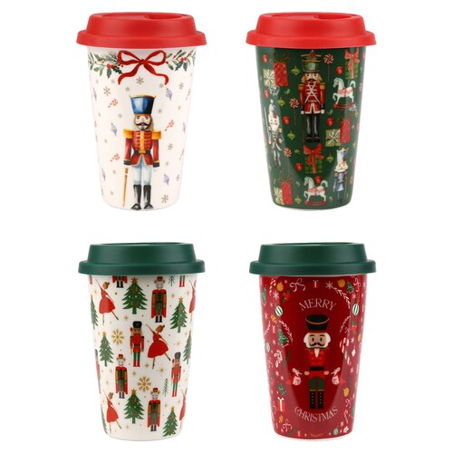 Taza 370 Ml Viaje Xmas Cascanueces Home & Details