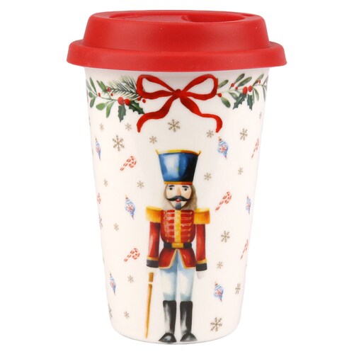 Taza 370 Ml Viaje Xmas Cascanueces Home & Details