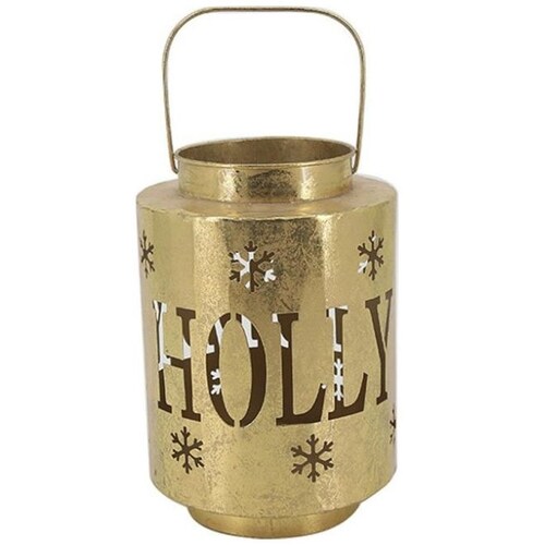 Huraca Navidad Vintage Home Gold