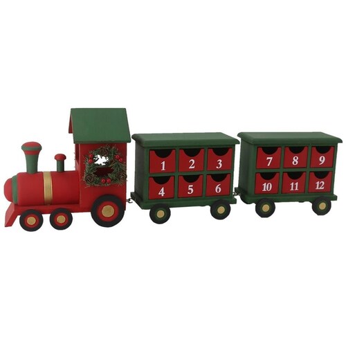 Figura Decorativa Tren Vintage Home Santa Days