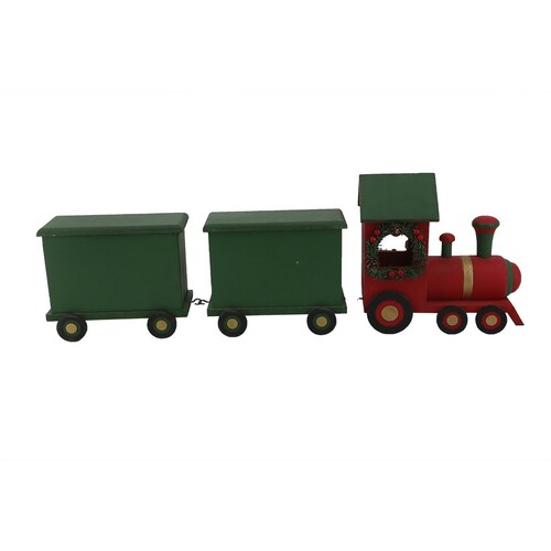 Figura Decorativa Tren Vintage Home Santa Days