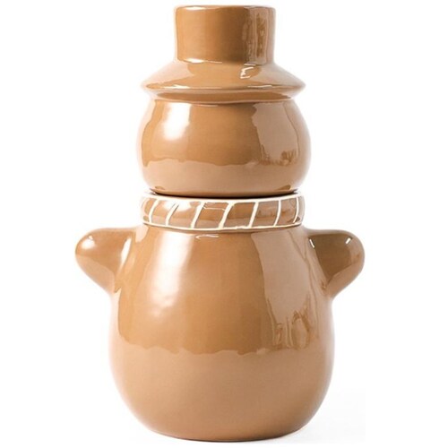 Galletero Navidad Vintage Home Gingerbread Snowman