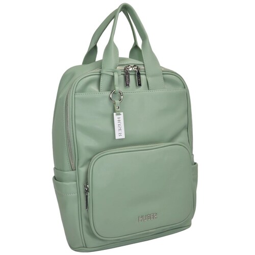 Bolsa Backpack Menta Huser para Mujer