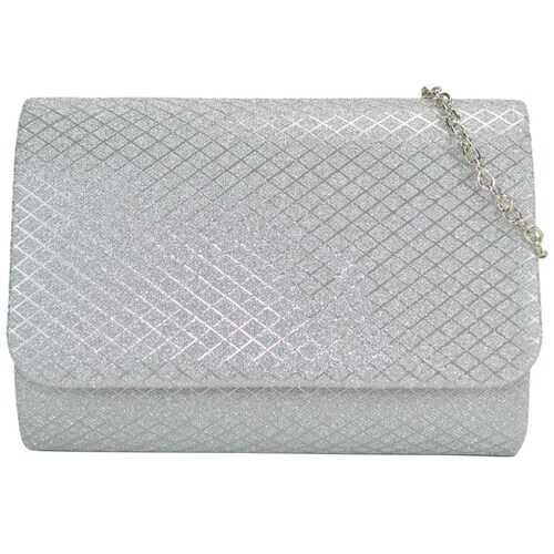 Bolsa de Fiesta Plata Huser para Mujer