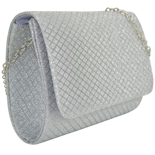 Bolsa de Fiesta Plata Huser para Mujer